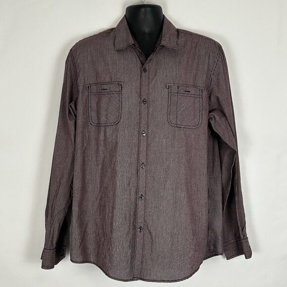 Michael Brandon Los Angeles Maroon XL Shirt - Picture 1 of 5